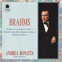 Astrée Auvidis : Bonatta - Brahms Sonatas 1 & 2, Scherzo